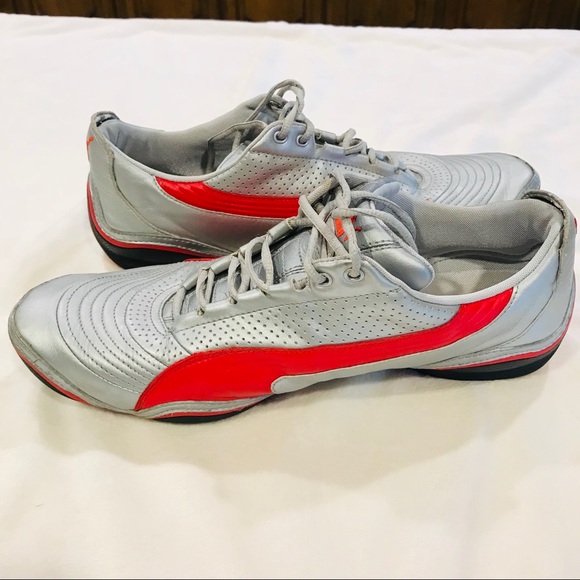 Puma ferrari sneakers silver Clearance